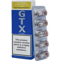 Vaporesso GTX-3 Coils - 5 Pack [0.6ohm Mesh]