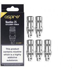 Aspire UK Nautilus 0.4 ohm Replacement Coils - 5 Pack
