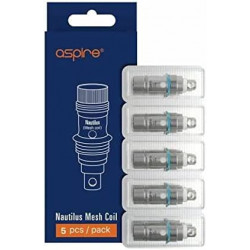 Aspire Nautilus 0.3 ohm Mesh Replacement Coils - 5 Pack