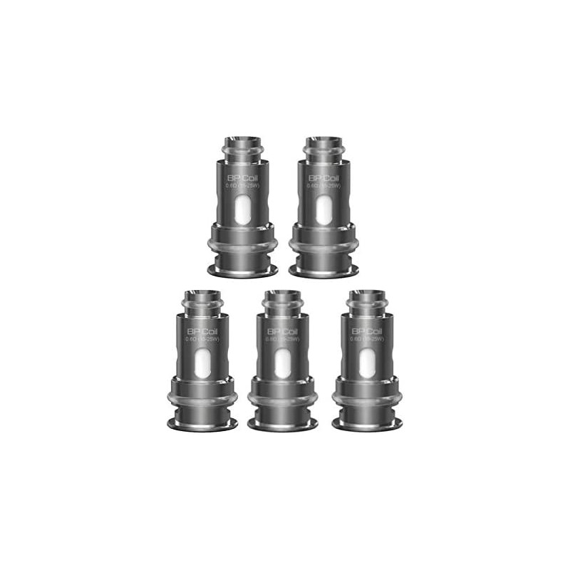 Aspire UK BP 0.6 ohm Double Shot Replacement Coils- Pack of 5