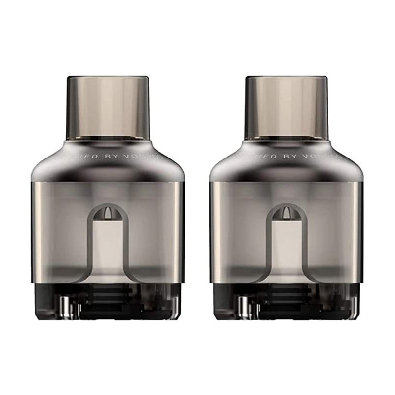 Tpp Replacement 2ml Pod By Voopoo 2 Pack Silver