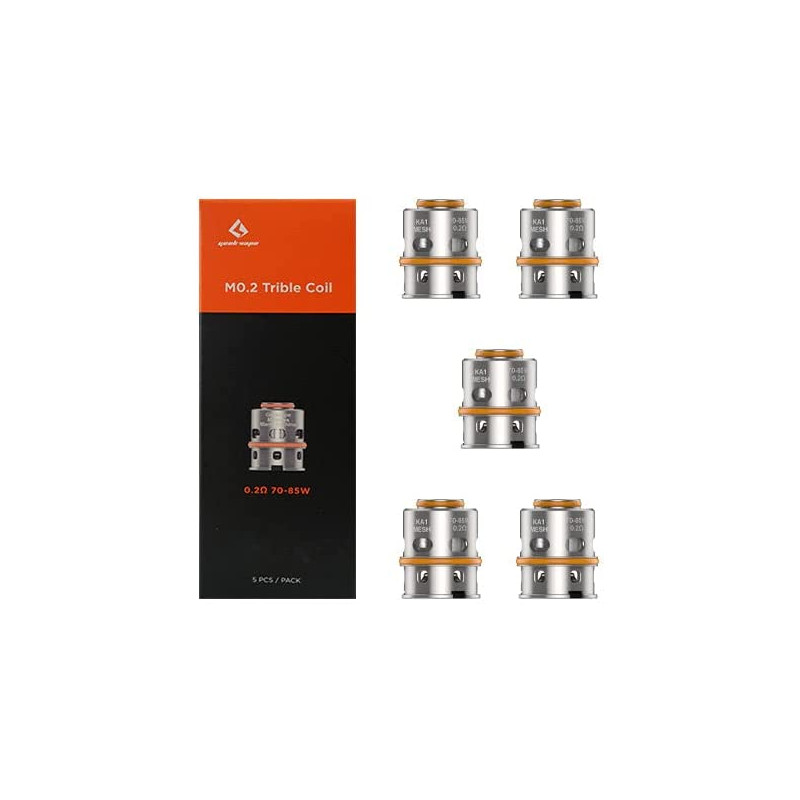 M Series Replacement Coils By Geekvape 5 Pack 0.2ohm