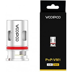 Voopoo PNP Coils - 5 Pack [VM1, 0.3ohm]