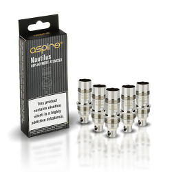 Aspire UK Nautilus 0.7 ohm Replacement Coils - 5 Pack