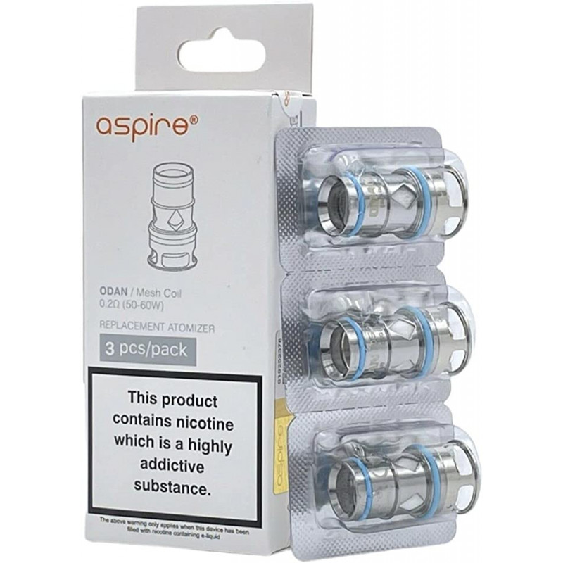 Aspire ODAN 0.2ohm Mesh Replacement Coils - 3 Pack